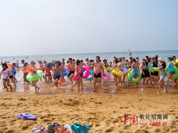 清涼的海風吹拂