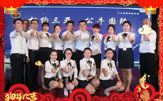【德國公牛】祝大家在新的一年里工作順利,步步高升!