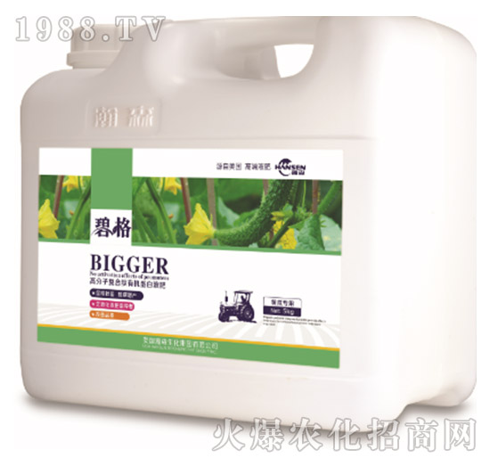 黃瓜專用高分子復合肽有機蛋白液肥（5kg）-碧格-瀚森農業