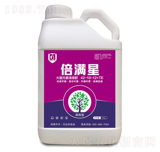 高氮型大量元素清液肥42-10-12+TE-倍滿星-邦領農業