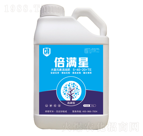 高磷型大量元素清液肥5-40-20+TE-倍滿星-邦領農業