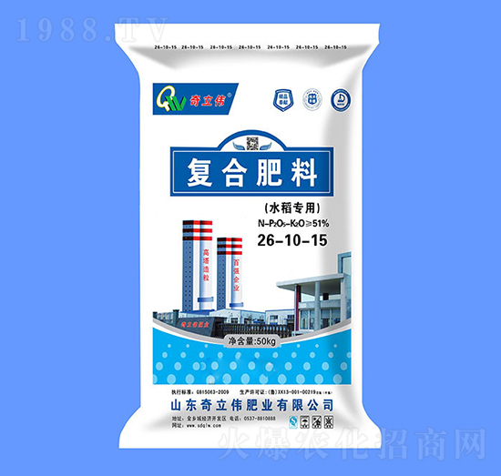 水稻專用復合肥料26-10-15-奇立偉