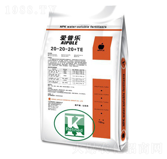 大量元素水溶肥20-20-20+TE-愛普爾-華墾宜農