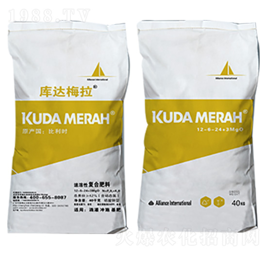 進口速溶性復合肥料12-6-24+3MgO 庫達梅拉