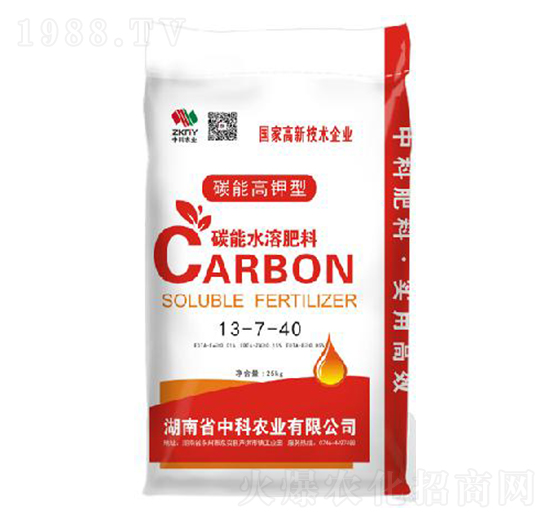 碳能高鉀型水溶肥13-7-40-中科農業(yè)