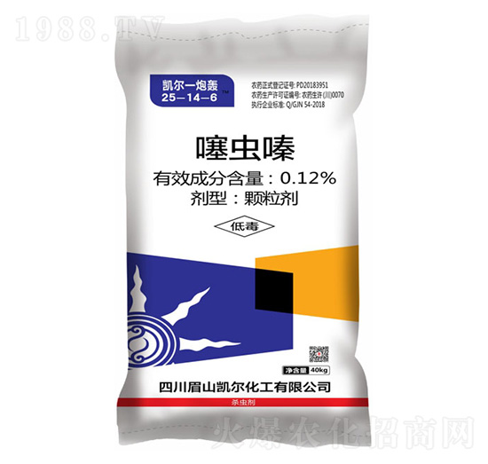 0.12%噻蟲嗪藥肥25-14-6-凱爾一炮轟-凱美佳肥業