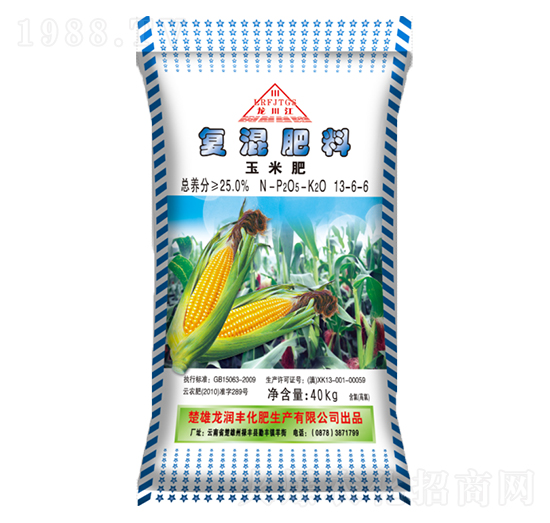 玉米專用復混肥料13-6-6-龍潤豐
