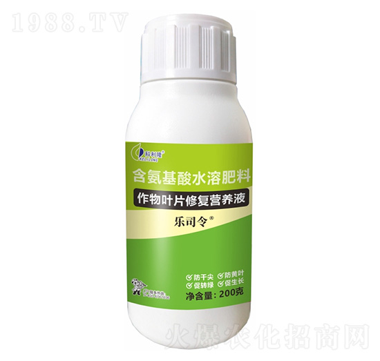作物葉片修復營養液-樂司令-科利隆生化