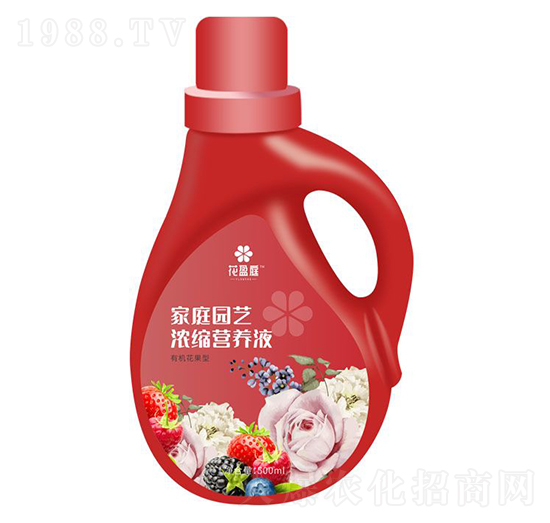 家庭園藝濃縮營養液（有機花果型）-花盈庭-華強化工集團