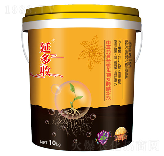 中草藥復合微生物發酵精華液-延多收-建華農業