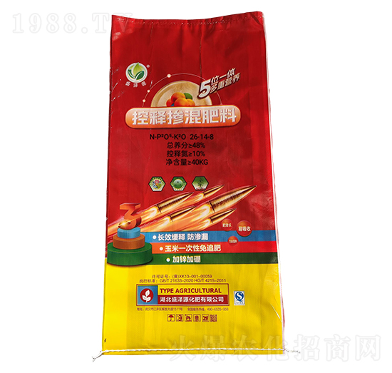 控釋摻混肥料26-14-8-盛澤源
