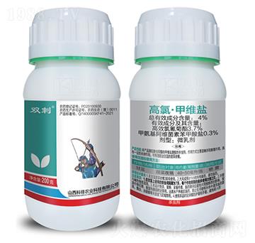 4%高氯·甲維鹽-雙刺-科鋒農業