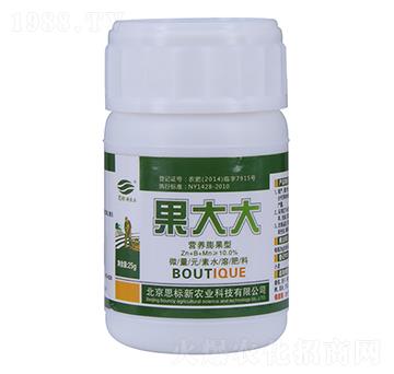 營養膨果型微量元素水溶肥-果大大-思標
