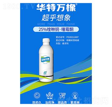 25%喹啉銅·噻霉酮-華特萬(wàn)橡-西大華特