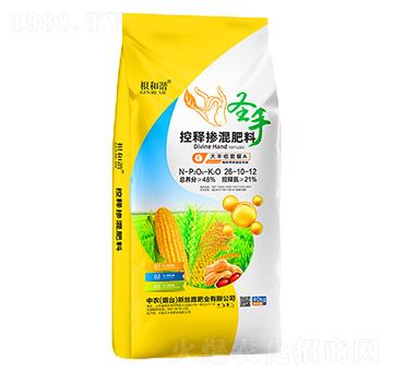 控釋摻混肥料26-10-12-根和諧-大化肥業