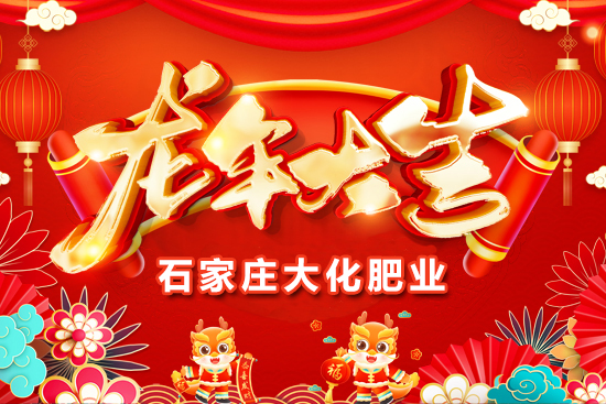 【石家莊大化肥業(yè)】祝全國人民在新的一年里年年有余、歲歲平安！